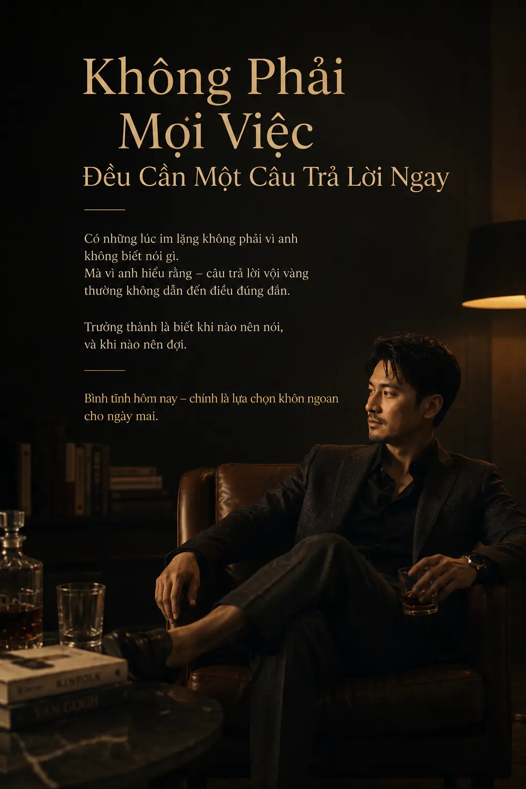 Không Phải Mọi Việc Đều Cần Một Câu Trả Lời Ngay